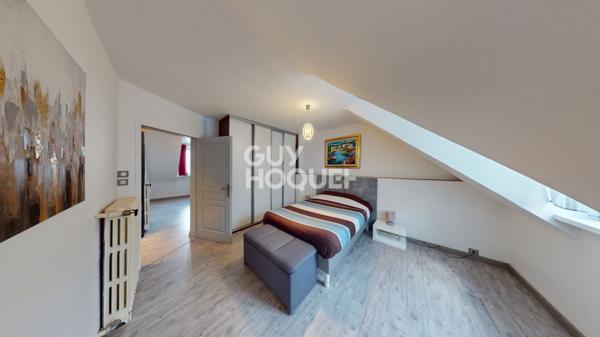 Appartement 3 pièces de 64 m² au Dernier étage et au Centre-ville de Mulhouse