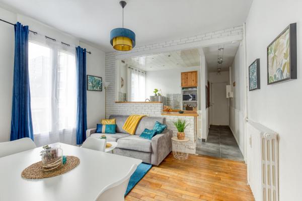 Charmant deux pièces rénové