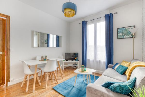 Charmant deux pièces rénové