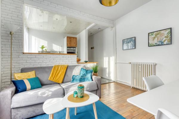 Charmant deux pièces rénové