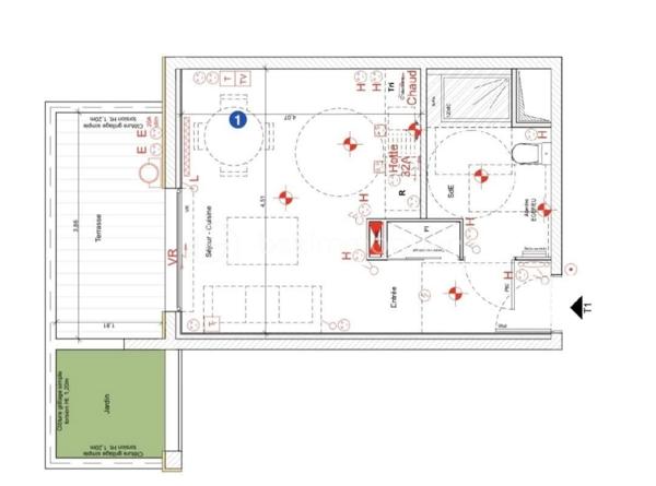 Appartement de 27,02 m²