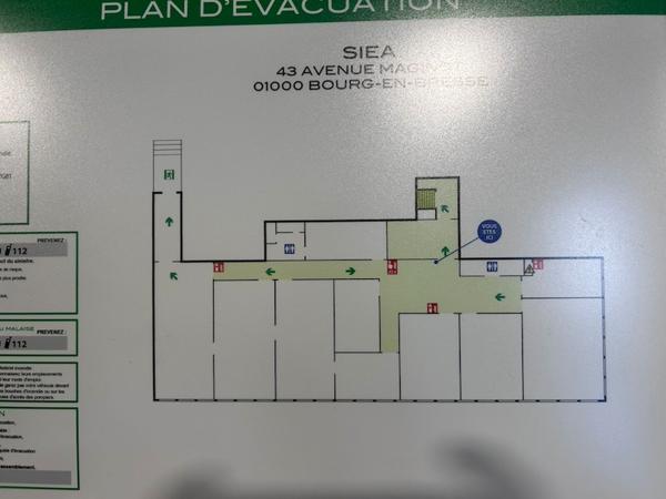 BOURG EN BRESSE - LOCATION - BUREAUX PRETS A L'EMPLOI - CENTRE VILLE