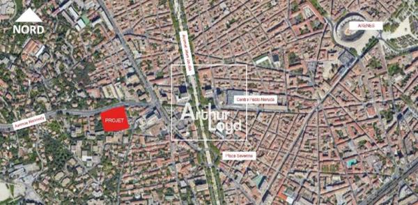 Bureaux neufs à vendre à Nîmes surface modulable secteur Kennedy