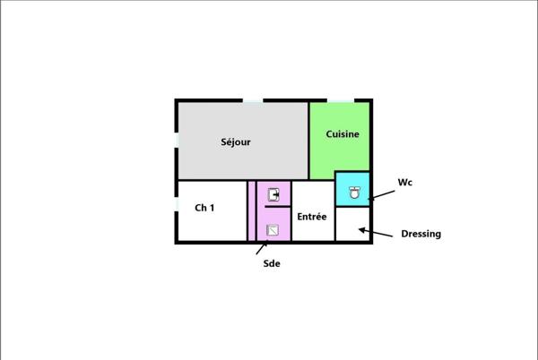 Appartement à vendre 2 pièces 55,35 m² Vincennes