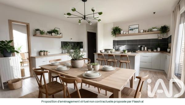 Appartement à vendre 4 pièces 78,5 m² Trappes