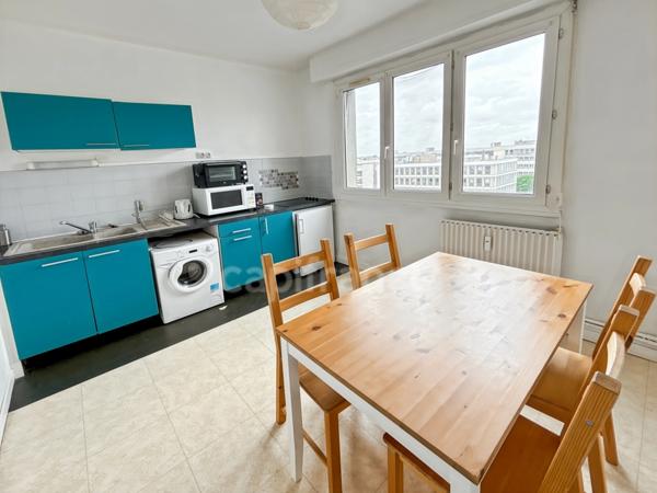 Appartement meublé LOUÉ à vendre centre ville LE MANS (72)