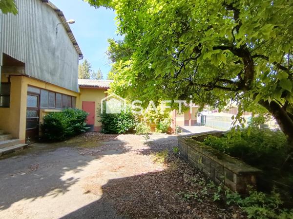 Ensemble immobilier mixte (habitation/industriel)
