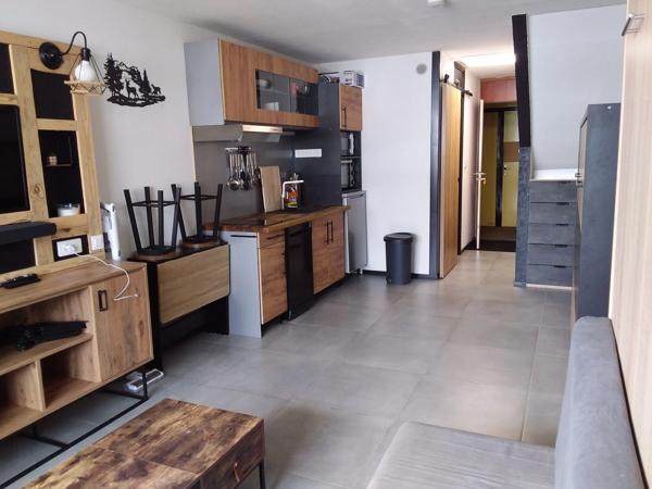 Appartement à vendre 1 pièce 24 m² avec balcon, cellier, casier à ski.