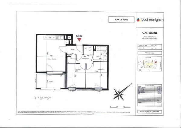 Appartement 3 pièces                                        - 69580 Sathonay-Camp Réf : 5678
