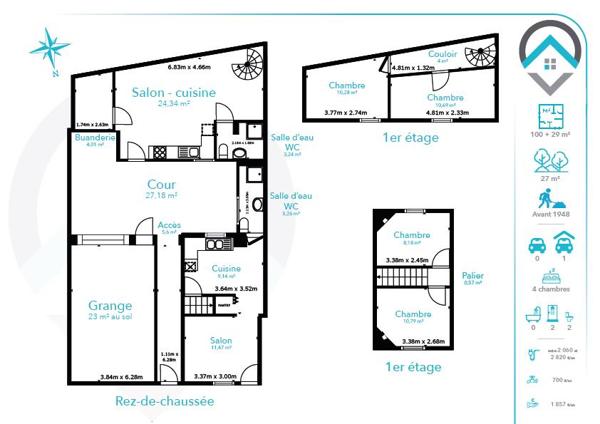 Vente / Maison de ville