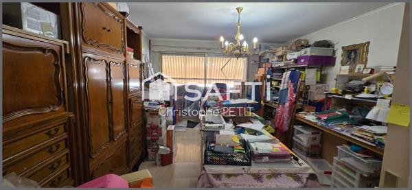 2 pièces traversant avec terrasse, garage et cave