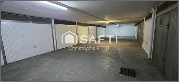 2 pièces traversant avec terrasse, garage et cave