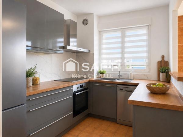 Duplex Lumineux 3 chambres avec garage (Bois Hourdy)