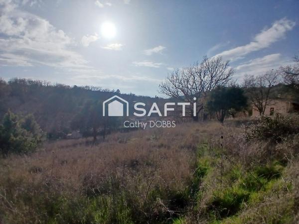 Terrain constructible 1854m² à Montagnac-Montpezat