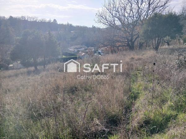 Terrain constructible 1854m² à Montagnac-Montpezat
