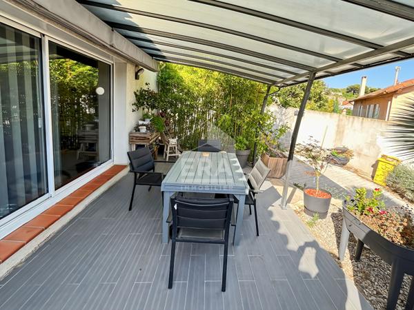 MARSEILLE 15EME - Maison T4 de plain pied de 89m2, sur une parcelle de 730m2