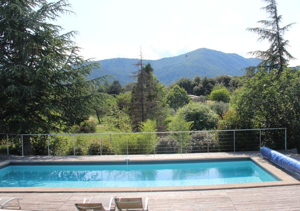 Exclusivité / Les Vans : Villa avec Piscine et Vue