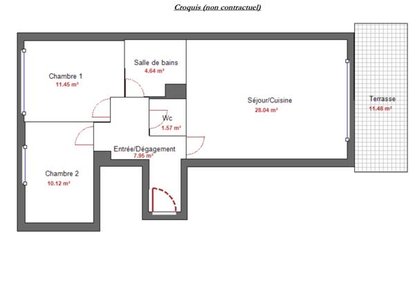 Appartement T3 récent en étage à Montpellier quartier Saint Lazare - Confort, Commodités et Vue Dégagée