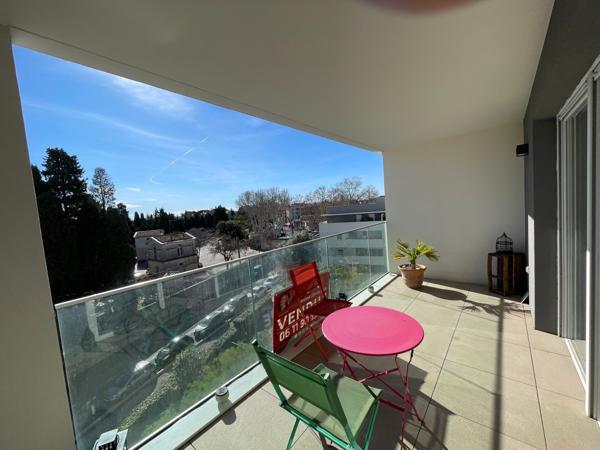 Appartement T3 récent en étage à Montpellier quartier Saint Lazare - Confort, Commodités et Vue Dégagée