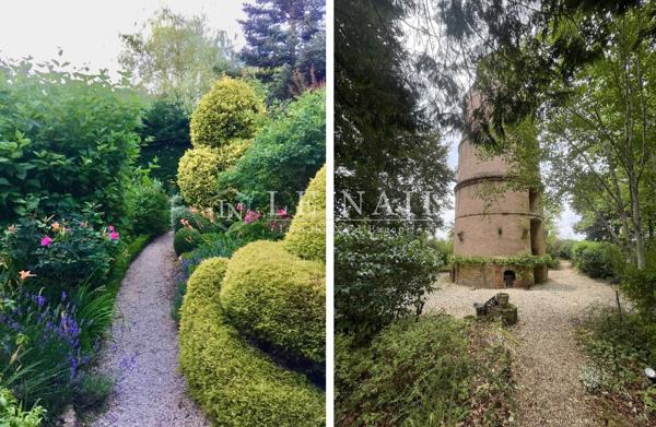 Élégante maison forte des XIVe et XIXe siècles au charme intemporel en Saône-et-Loire