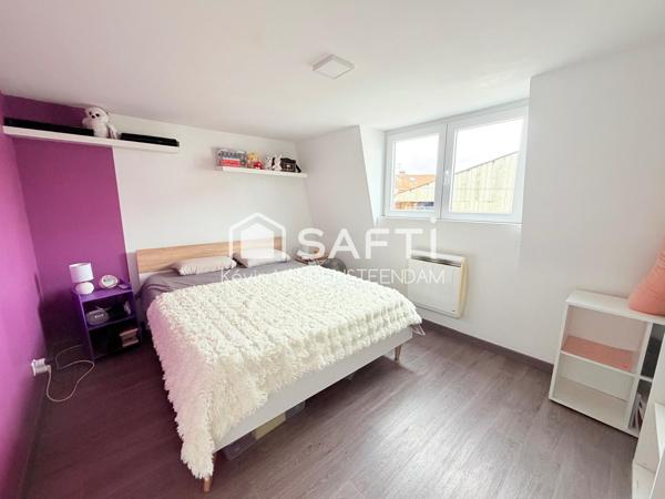 WATTRELOS – MAISON 3 CH – JARDIN – GARAGE DE 41 M²