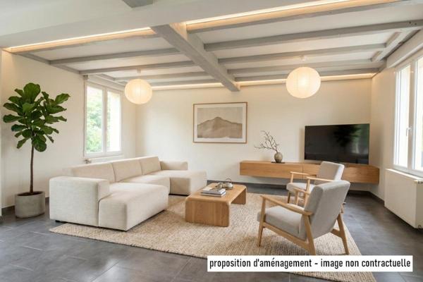 Maison de caractère de 140 m² avec vie de plain-pied, grand terrain et fort potentiel d'évolution