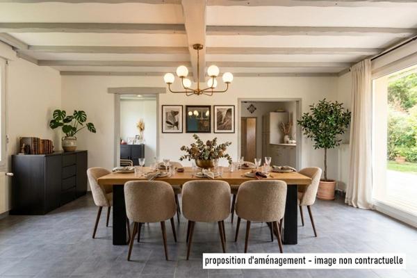 Maison de caractère de 140 m² avec vie de plain-pied, grand terrain et fort potentiel d'évolution