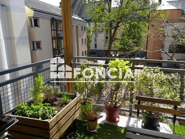 Location Appartement 3 pièces 63.09 m² - 19 SQUARE ALAIN FERGENT Rennes 35000