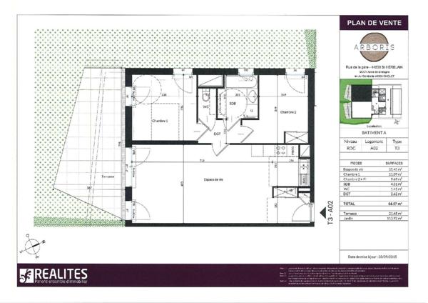 SAINT HERBLAIN BOURG T3 , Saint herblain 44800
