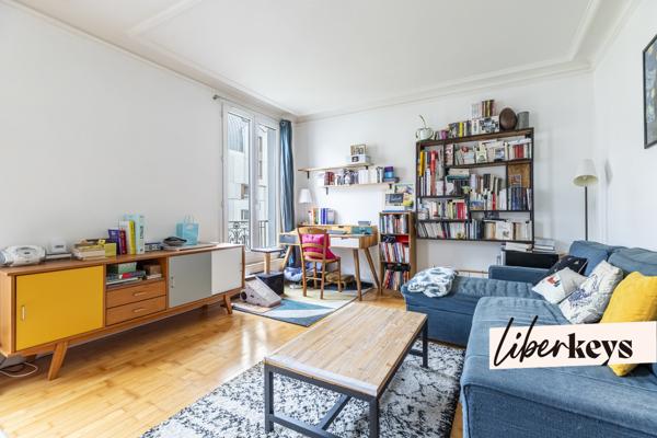 PARIS 20e – GAMBETTA | 2 PIÈCES DE CHARME AU DERNIER ÉTAGE