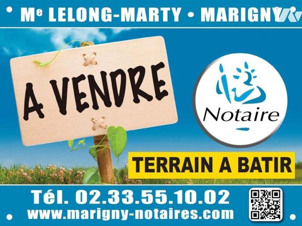 A VENDRE : Terrain à bâtir à Marigny-Le-Lozon