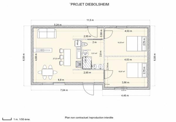 Maison neuve de plain-pied