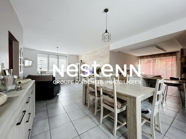 Maison 130 m² ,3 chambres, Garage, Patio, Proche Centre ville