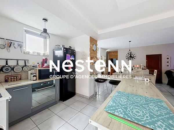 Maison 130 m² ,3 chambres, Garage, Patio, Proche Centre ville