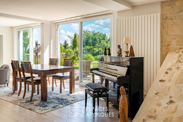 Spacieuse, modulable et intimiste propriété familiale au coeur d’un environnement privilégié – Aigremont