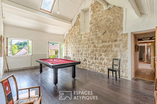 Spacieuse, modulable et intimiste propriété familiale au coeur d’un environnement privilégié – Aigremont