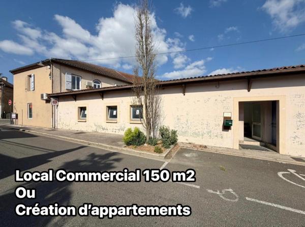 LOCAL COMMERCIAL PLAIN-PIEDS - PROFESSION DE SANTE