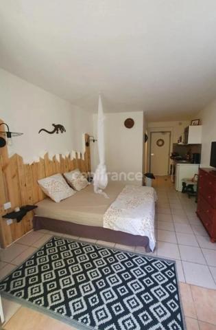 A VENDRE BEAU STUDIO AVEC TERRASSE- RESIDENCE PRIVEE -STE ANNE