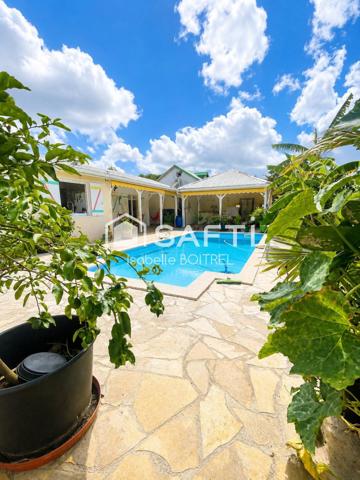 Villa 4 chambres avec piscine -- Sainte-Rose