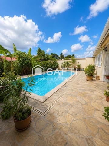 Villa 4 chambres avec piscine -- Sainte-Rose