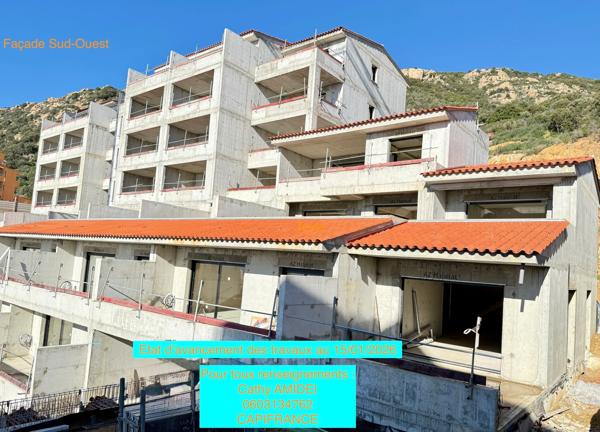 AJACCIO (Corse) : Route des sanguinaires, A vendre duplex de type T5, terrasse vue mer
