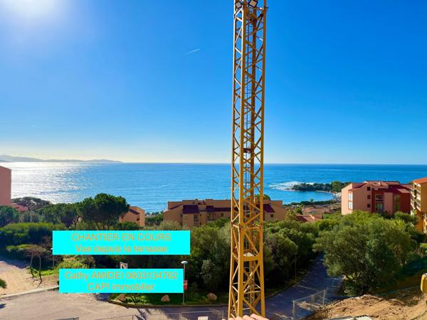 AJACCIO (Corse) : Route des sanguinaires, A vendre duplex de type T5, terrasse vue mer