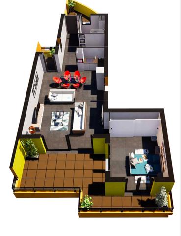 AJACCIO (Corse) : Route des sanguinaires, A vendre duplex de type T5, terrasse vue mer