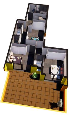 AJACCIO (Corse) : Route des sanguinaires, A vendre duplex de type T5, terrasse vue mer