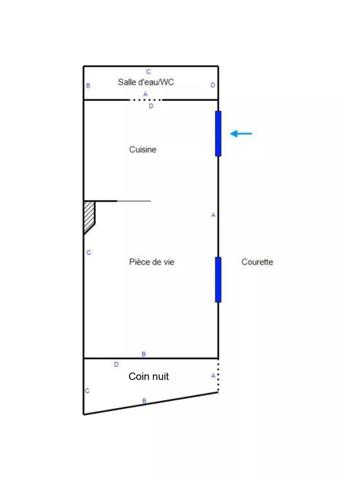 Location Appartement 2 pièces 24 m2 à Asnières-sur-Seine