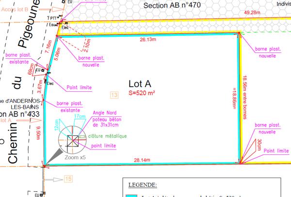 A vendre: Terrain proche centre ville
