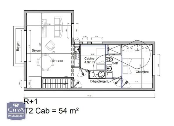Appartement à vendre 3 pièces 55m² Merlimont (62155)