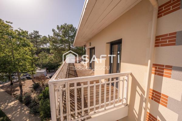 Bel appartement avec sa terrasse sud-ouest et ses grands espaces de vie lumineux
