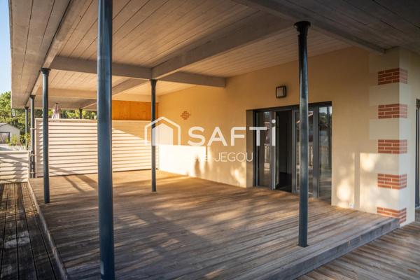 Bel appartement avec sa terrasse sud-ouest et ses grands espaces de vie lumineux