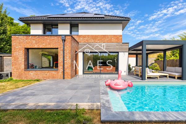 Superbe maison individuelle – 4 chambres – avec piscine